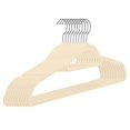 thumbnail image 1 of 10 perchas de flocado antideslizantes para el hogar (beige), 1 of 5