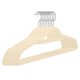 thumbnail image 1 of Colgador de flocado Perchas antideslizantes sin costuras para el hogar Domitory Beige 10pcs Hugtrwg Para estrenar, 1 of 3