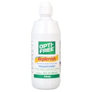 Opti-free محلول عدسة التطهير المطهر لاستخدام تنظيف عدسة الاتصال اليومية ، 10 أونصة سائلة