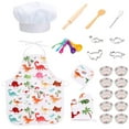 thumbnail image 2 of Set de disfraces de chef para niños Hugo 25 piezas Utensilios de cocina, 2 of 6