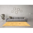 thumbnail image 3 of Ahgly Company Indoor Square Abstract Brown Modern Area Rugs, 3' Square, 3 of 4