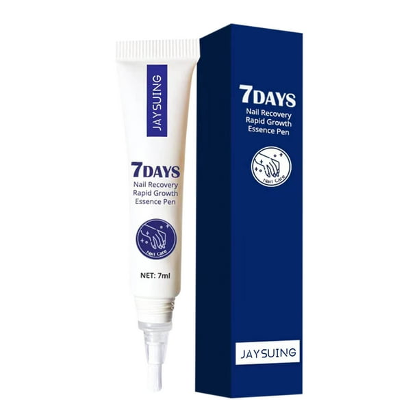Lápiz para el crecimiento de uñas, líquido para mejorar el crecimiento de uñas, aceite líquido para mejorar el crecimiento de uñas finas, 7 ml