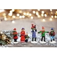 thumbnail image 5 of Christmas Village Figurines 5 Piece Decoration Set Perfect Addition to Your Christmas Indoor Decorations & Snow Village Displays (Family Christmas Set), 5 of 5