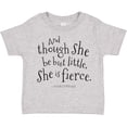 thumbnail image 3 of Inktastic Though She Be but Little Shakespeare Quote Boys or Girls Toddler T-Shirt, 3 of 5
