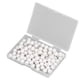 thumbnail image 2 of Juego de 100 alfileres de costura con cabeza esférica de 0,4 x 0,8 pulgadas con función de posicionamiento, empaquetados convenientemente en una caja de 4,1 x 2,8 x 0,7 pulgadas, color, 2 of 8