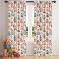 thumbnail image 5 of Blackout Kids Curtains,Cat and Sweater Pink Pattern Children's Insulated Curtains Set Of 2,Bedroom Essentials,Toddler Room Decor 42"x84", 5 of 5