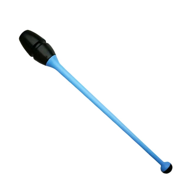 Barra de gimnasia rítmica perfecl de goma para entrenamiento portátil resistente Azul