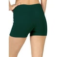 thumbnail image 3 of Womens Cotton Thick Band Running Yoga Shorts, 3 of 6