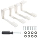 thumbnail image 2 of 4x Sujetadores Resistentes para Cortinas de RV, 2 of 8