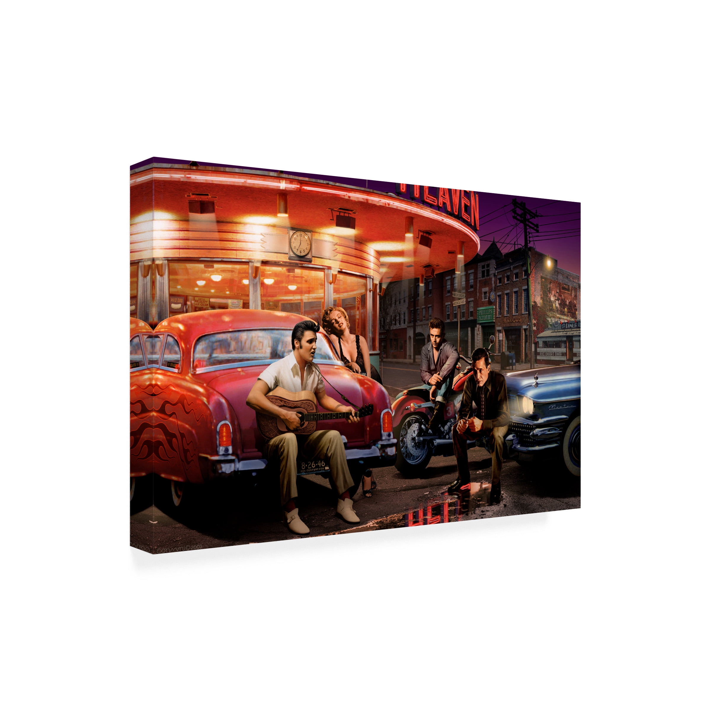 Chris Consani 'Leg XRoads' Canvas Art