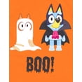 thumbnail image 4 of Camiseta Bluey Bingo Halloween para niños y niñas, naranja, 3T, 4 of 6