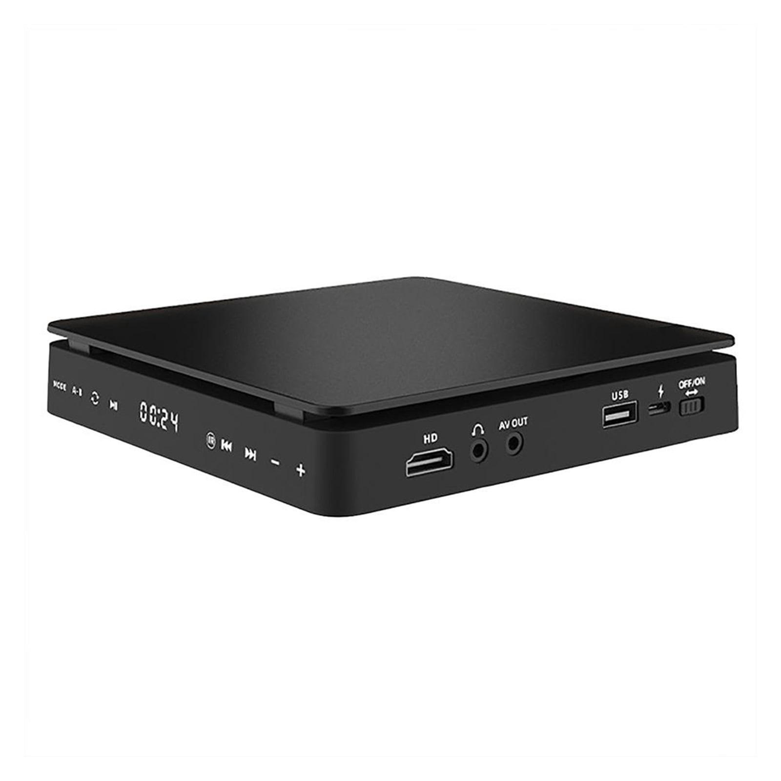 Home DVD/VCD HD Video Player Hi-fi Stereo Speakers 1080P Multi-functional Portable Mini CD Player - On-the-Go Fun