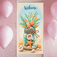 thumbnail image 6 of Decorative Design Welcome Banner Beach Theme Ocean Style Starfish Decor for Home Decoration Summer Party Event Decoration, 6 of 7