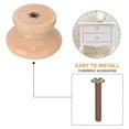 thumbnail image 2 of 16 Pcs Drawer Pulls Wooden Furniture Knobs Vintage Cabinet Knob Cabinet Hardware Round Cabinet Pulls Dresser Handles Pulls, 2 of 3