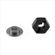 thumbnail image 4 of Adaptador de Buje Hexagonal de Rueda de Metal de 17 Mm para Piezas de ActualizacióN de Coche RC Arrma 1/10 4S KRATON Outcast, Negro, 4 of 5