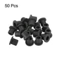 thumbnail image 3 of 50Pcs T Shape Rubber Grommet Mount Dia 8.5mm ID 5.5mm H 10mm Black Seal Protection Cable Grommets Cable Pipe, 3 of 5