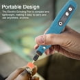 thumbnail image 2 of Mistaha Portable Wireless USB Rechargeable Electric Grinding Pen Set A with LED Light - Engraving, Polishing, and Grinding Tool Kit, 2 of 7