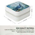 thumbnail image 2 of Autua Corals Fish Turtle Jewelry Box for Necklace Ring Earring Storage, Travel Jewelry Organizer Case with Compact Size and Multiple Compartments White, 2 of 5