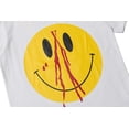 thumbnail image 4 of Camisetas con estampado de letras en V grande para hombres y mujeres Camisetas de manga corta con cuello redondo Camiseta con gráfico vintage de Hip Hop, White-S-White-S brillar Electrónica, 4 of 5