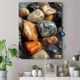 thumbnail image 4 of Qisvanset 12x16 Inch Beach Rock Pebble Canvas Wall Art, Natural Earth Style Gallery Art Farmhouse Home Decor, 4 of 8