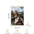 thumbnail image 2 of Final Fantasy Poster, Wooden Magnet Suction Frame Hanging Painting, Wall Canvas Art Print for Dorm Bedroom Living Room, 2 of 8