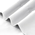 thumbnail image 6 of BLC 100% Cotton White Twin Size Sheet Set 4 Piece 144 Thread Count Percale Weave Bed Sheets Soft and Smooth Luxury Finishing Hotel Quality, 6 of 7