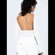 thumbnail image 4 of Camiseta de Larga con Cuello Redondo y Espalda Abierta para Mujer, Estilo Y2K, Estilo Retro Informal de Color Liso S, 4 of 10