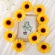 thumbnail image 2 of 20pcs cabezas de girasol artificiales para bodas de la boda de las flores falsas decoraciones guirnaldas de bricolaje, 2 of 6