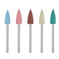 thumbnail image 1 of Tignapoo Silicone Nail Buffing Bit Set for Electric Nail Drill - 5 Piece Polishing Tool Kit with Various Shapes, Ideal for Natural & Artificial Nails, Easy to Store and Carry, Model 06#, 1 of 7