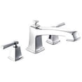 thumbnail image 2 of Moen T623 Boardwalk Deck Mounted Roman Tub Filler Trim - Chrome, 2 of 2