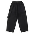 thumbnail image 5 of MKOSPLRT Boys Baggy Cargo Joggers with Pocket 5-16Y Elastic Waist Baggy Wide Leg Pants Solid Casual Outdoor Trousers, 5 of 7