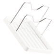 thumbnail image 4 of Raindrops Pot Handle Racks Pot Lid Storage Rack 20.10X15.10X12.90CM White, 4 of 8
