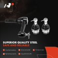 thumbnail image 3 of A-Premium Front Suspension Kit Ball Joint Tie Rod End Pitman Arm Idler Arm Compatible with Dodge Ram 1500 1994 1995 1996, RWD, 12-PC Set, 3 of 9