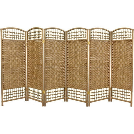 4' Tall Fiber Weave Room Divider