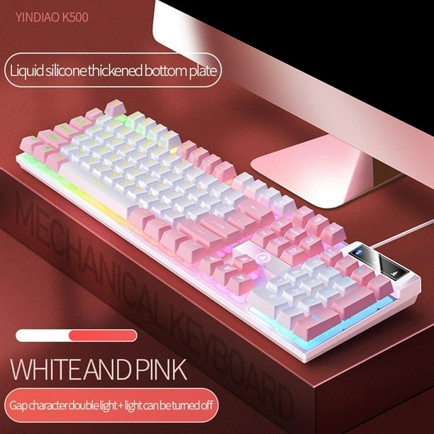 Redragon - Teclado Mecánico Para Juegos Con RGB LED De Arco Iris