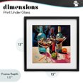 thumbnail image 4 of Stupell Industries Glam Artsy Cocktails of Every Sip Black Framed Print Under Glass, 13 x 13, by Lazar Studio, 4 of 8