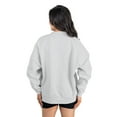 thumbnail image 2 of Women's Gameday Couture  Ash Chicago Bears Home Turf Oversized Premium Fleece Pullover Sweatshirt, 2 of 4