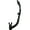 Black/Black Silicone, variant on Genesis Ika Semi Dry Snorkel