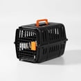 thumbnail image 4 of JWQFBC Airline Pet Carrier Portable Pet Transport Crate Vehicle Travel Carrier for Cats, Small Dogs, Black, 4 of 10