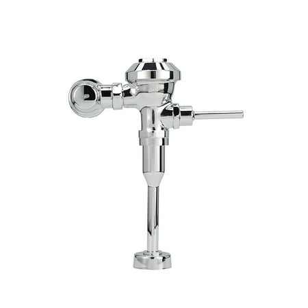 

JSTCL Z6003-EWS-YB-YC Aquaflush Exposed Manual Diaphragm Flush Valve with 0.5 GPFSweat Solder Kitand Cast Wall Flange in Chrome