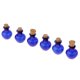 thumbnail image 2 of Frascos de mensajes coloridos de 6 piezas, frascos vacíos de con Azul Sunnimix Mini tapón de corcho Botella de vidrio, 2 of 7