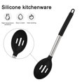 thumbnail image 3 of Utensilios de cocina resistentes al calor, juego de utensilios de silicona inoxidable para utensilios de cocina antiadherentes, aptos para lavavajillas, 3 of 5