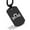 Black, variant on Stainless Steel Libra Zodiac Sign (Scales) Dog Tag Pendant Necklace