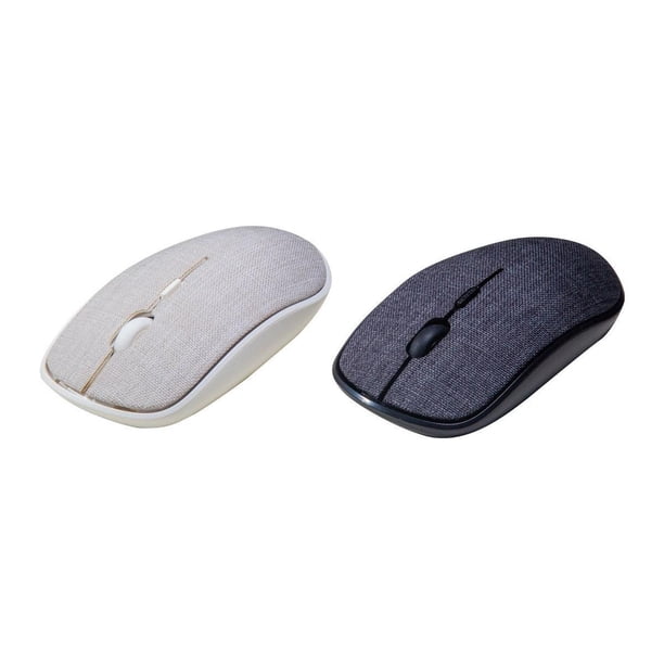Paquete 70 piezas Mouse inalámbrico click silencioso negro 11.6 x 6.8