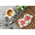 thumbnail image 3 of Brazilian Shorthair Cat Love Foam Coaster Set of 4 Red, 3 of 4
