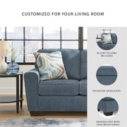 Signature Design by Ashley Cashton Blue Loveseat