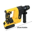 thumbnail image 5 of Multifunction Hammer Drill 18V Cordless Hammer Drill Ergonomic for Wood & Brick, 5 of 10