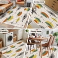 thumbnail image 6 of Hallway Runner Rugs 2.7x5 Ft, Sage Green Boho Non Slip Area Rugs for Kitchen Bedroom Entryway, Geometric Bohemian Color Block Washable Carpet Runner Rug Floor Mats for Bedroom Home Decor, 6 of 9