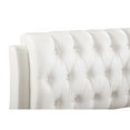 thumbnail image 6 of Glory Furniture Marilla Faux Leather Upholstered Queen Bed in White, 6 of 8