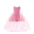 thumbnail image 1 of Robe Sans Manches à Volants Imprimée pour Filles, Printemps Été, 5t, 1 of 4